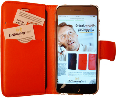 Elettrosmog Card 3.0 custodia schermante per smartphone Iphone 5 - 5s -6 Samsumg S5 S6 Edge/Plus
