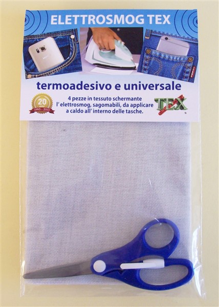 Confezione Elettrosmog Tex termoadesivo universale